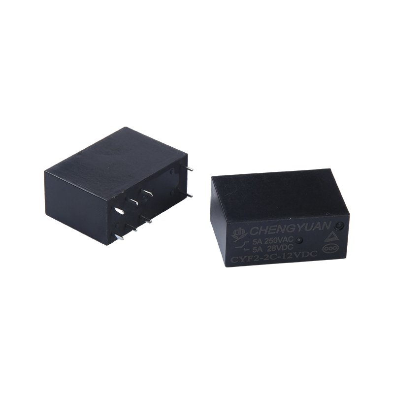 Przekaźnik CYF2, przekaźnik DPDT, JQX-14F, przekaźnik 5A 250VAC, przekaźnik 8A, przekaźnik 8PIN PCB 0,54W. Przekaźnik mocy 14F