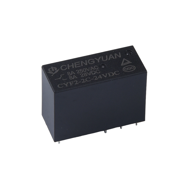 Przekaźnik CYF2, przekaźnik DPDT, JQX-14F, przekaźnik 5A 250VAC, przekaźnik 8A, przekaźnik 8PIN PCB 0,54W. Przekaźnik mocy 14F