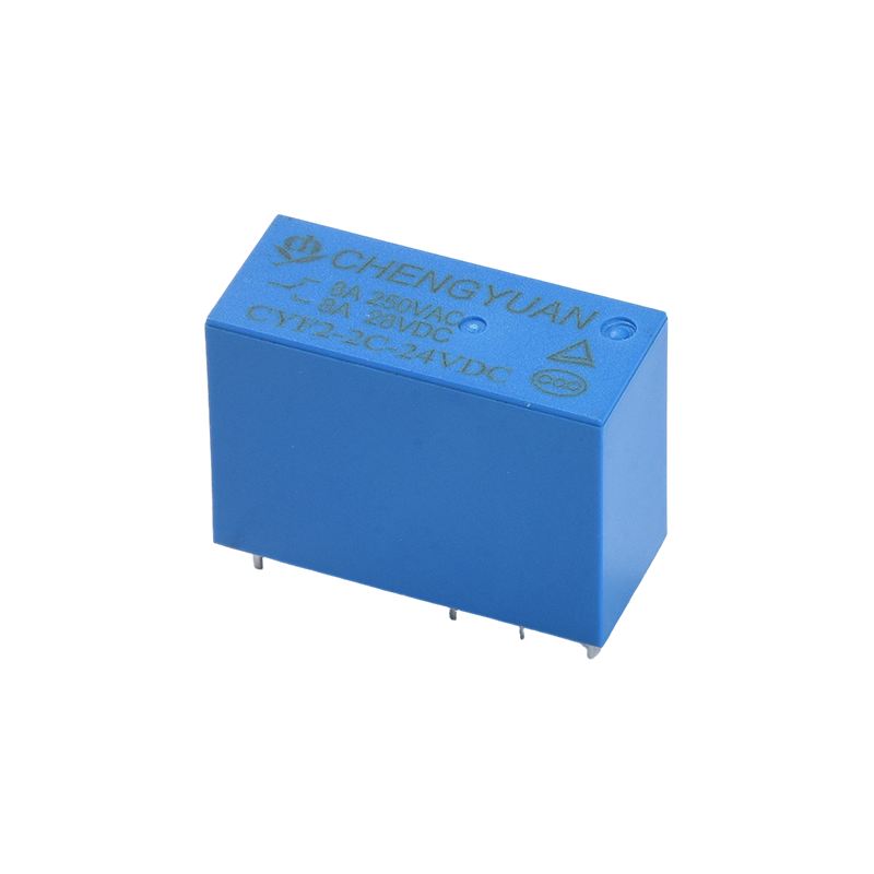 Przekaźnik CYF2, przekaźnik DPDT, JQX-14F, przekaźnik 5A 250VAC, przekaźnik 8A, przekaźnik 8PIN PCB 0,54W. Przekaźnik mocy 14F