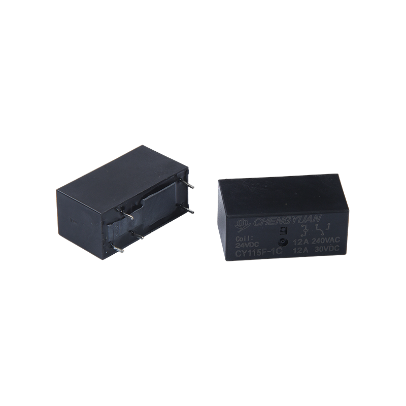 Przekaźnik CY115F1, przekaźnik SPSP PCB, JQX-115F, przekaźnik 12A 0,4 W 5PIN. Przekaźnik mocy 115F.