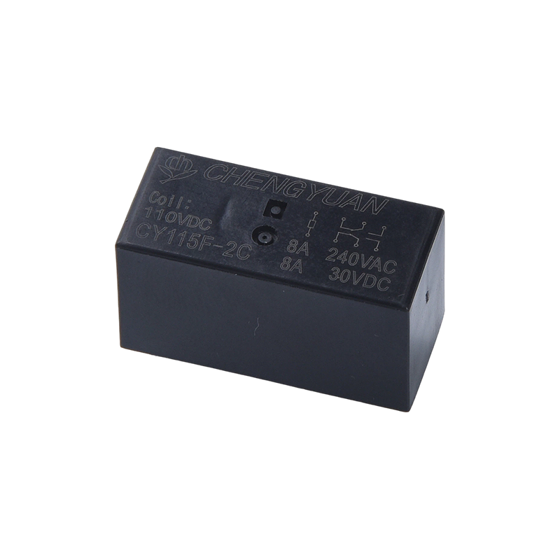 Przekaźnik CY115F2, przekaźnik PCB DPDT, JQX-115F, przekaźnik 8A 0,4 W 8PIN, przekaźnik PCB 2C. Przekaźnik mocy 115F