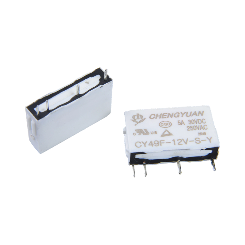 Przekaźnik CY49F, wąski przekaźnik mocy, przekaźnik 49F, przekaźnik sygnałowy, 4PIN PCB 5A 0,12W mały przekaźnik.