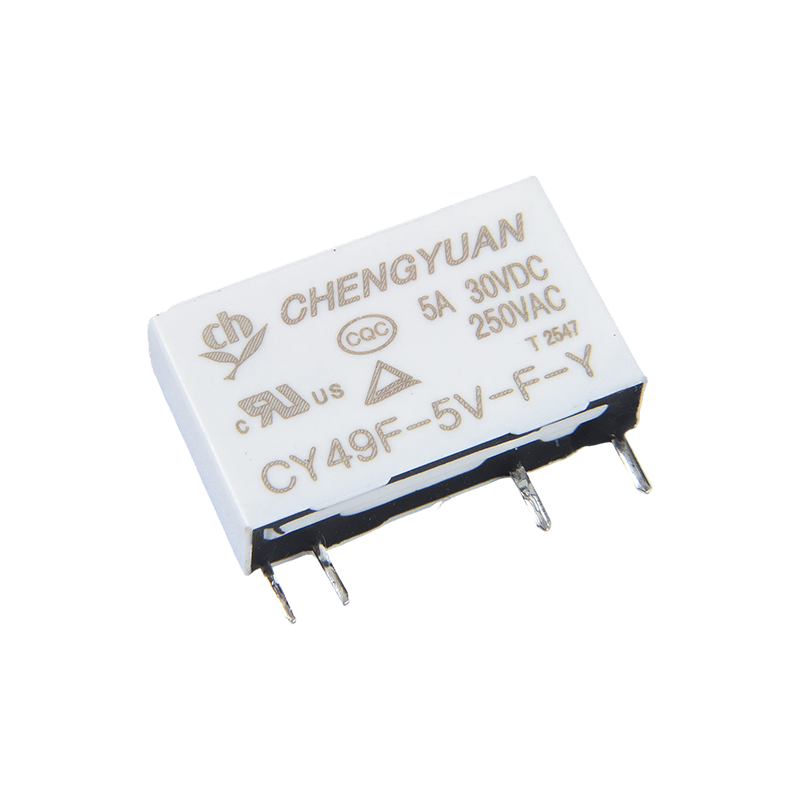 Przekaźnik CY49F, wąski przekaźnik mocy, przekaźnik 49F, przekaźnik sygnałowy, 4PIN PCB 5A 0,12W mały przekaźnik.